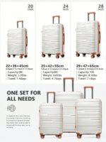 Aero Lite 20-inch carry-on suitcase in Beige, view 2
