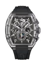 Bonest Gatti Automatic Unisex K9 Crystal Watch, Rubber Strap