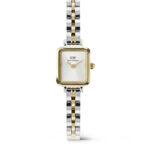 Daniel Wellington Quadro Mini 3-Link Two Tone Gold - Women Watch stainless steel watch DW Official Authentic Original