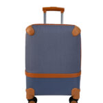 Denim Polycarbonate Cabin Spinner 20-inch in Denim Blue, view 1