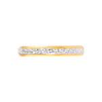 HABIB Oro Italia 916 Yellow and White Gold Ring GR53920124(YW)-BI (22K Gold)