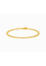 HABIB Oro Italia 916 Yellow and White Gold Bracelet (for baby) GW49830924(250BBY)BI (22K Gold)