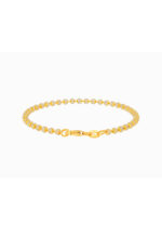 HABIB Oro Italia 916 Yellow and White Gold Bracelet (for baby) GW49830924(250BBY)BI (22K Gold) - Image 3