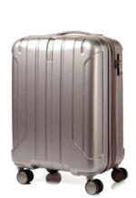 Matte Hardshell Carry-On Spinner 20-inch in Matte Silver, view 1