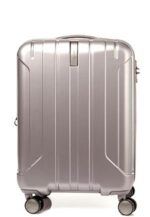 Matte Hardshell Carry-On Spinner 20-inch in Matte Silver, view 2