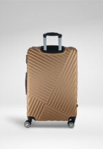 Metallic 3-Piece Hardshell Luggage Set in Gold, view 3