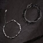 Multistrand Chain Bracelet Duo, view 1