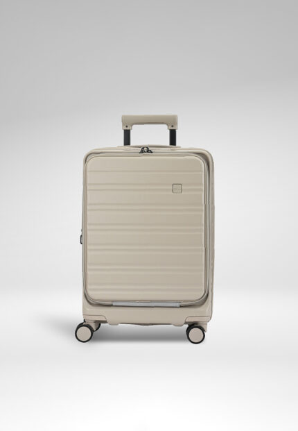 Polycarbonate Carry-On with USB Port 20-inch in Moon Rock Grey, view 1