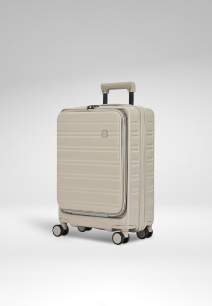Polycarbonate Carry-On with USB Port 20-inch in Moon Rock Grey, view 2