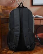 Street Print Zip Backpack in Black, view 4